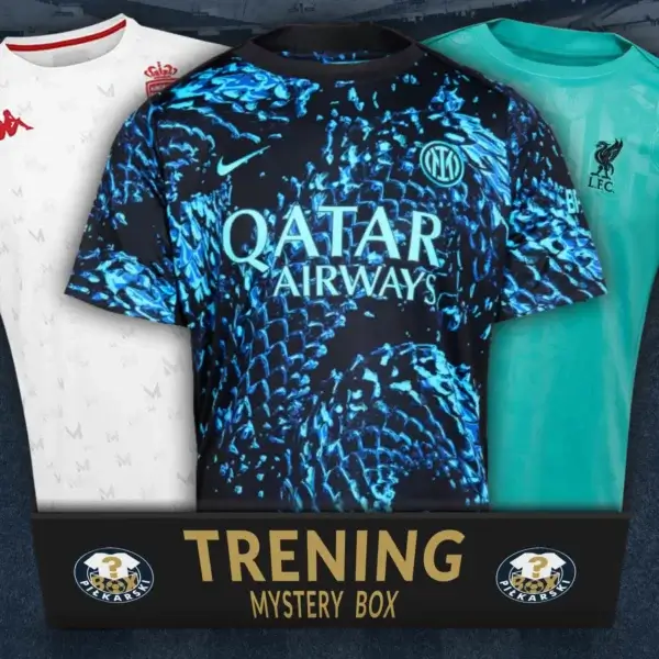 Koszulki treningowe w Piłkarskim Mystery Boxie – Inter, Liverpool, AS Monaco